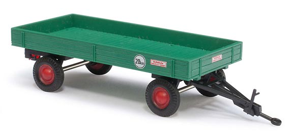 CARRO RIMORCHIO VERDE