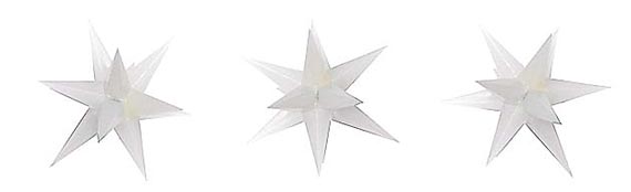 3 stelle illuminate
