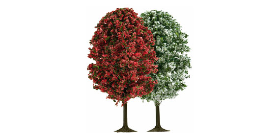 2 alberi 105 mm