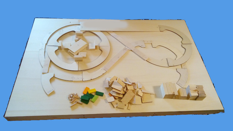 Plastico Ready3 120x80 KIT LEGNO