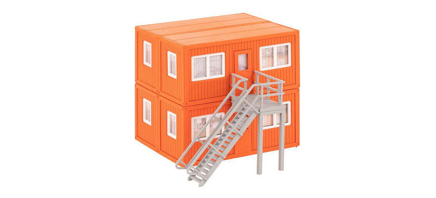 uffici cantiere arancio