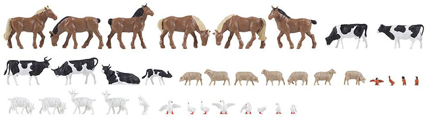 36 animali della fattoria