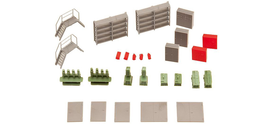 Arredamento interno per ufficio officina