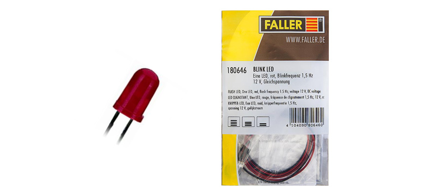 LED lampeggiante rosso