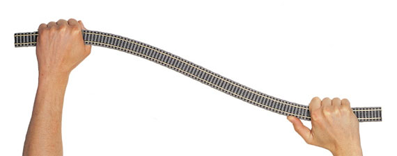 BINARIO FLESSIBILE 800 MM