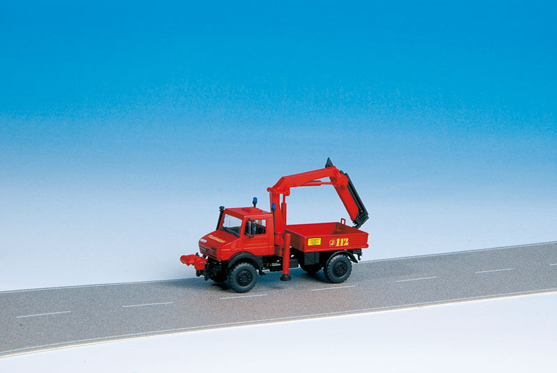 UNIMOG POMPIERI c/gru