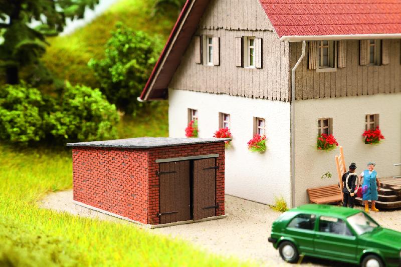 Garage in mattoni