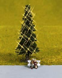 Albero di Natale illuminato
