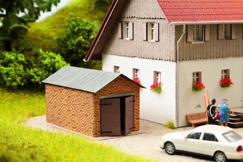 Garage in mattoni