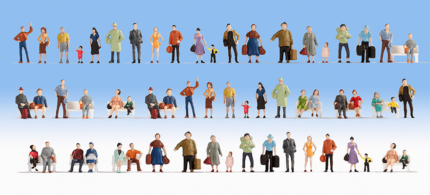 Set 60 personaggi economici