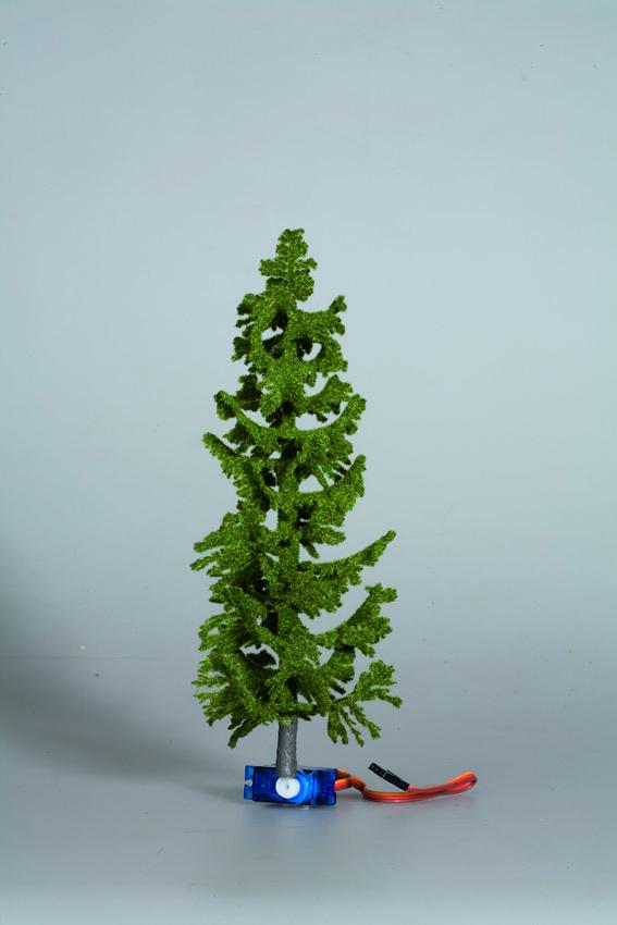 Abete che cade digitale, 19 cm