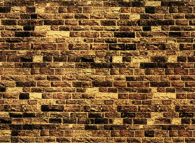 Muro in pietra arenaria, 32 x 15 cm