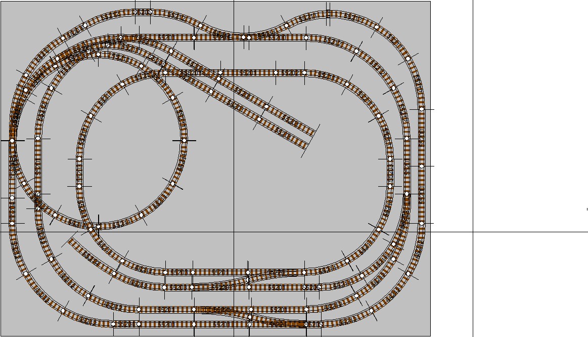 Tracciato  Plastico 180x140-pz-piko