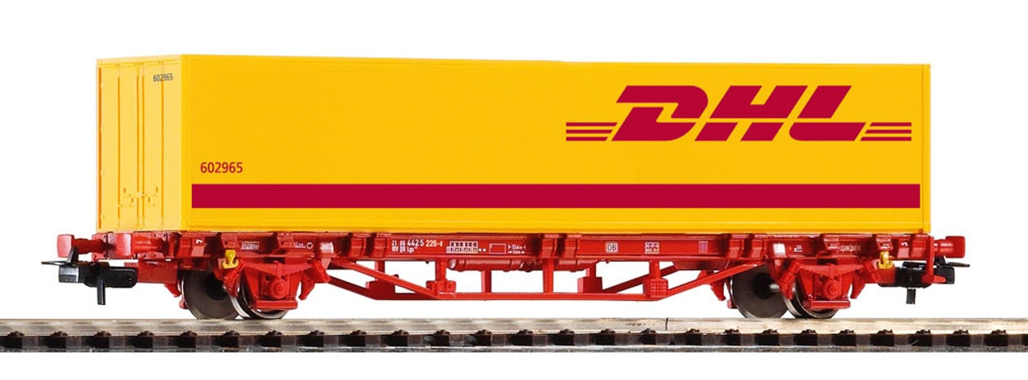 Carro con container DHL