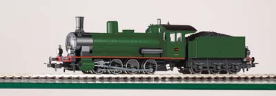 LOCO CON TENDER SNCB
