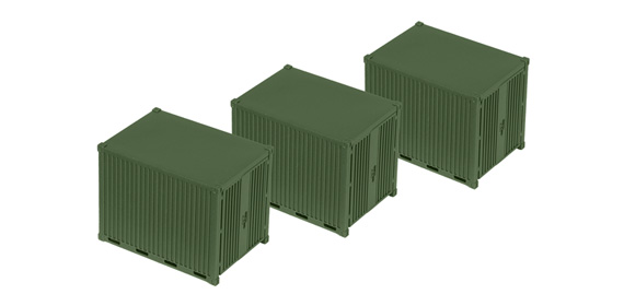 3 x 10' CT gr�n