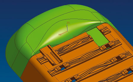 Parte terminale di massicciata 6 pz