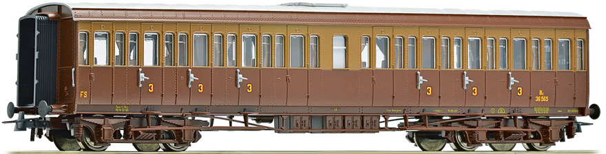 Carrozza passeggeri di 3a classe, FS