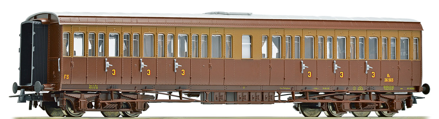 Carrozza passeggeri di 3� classe, FS