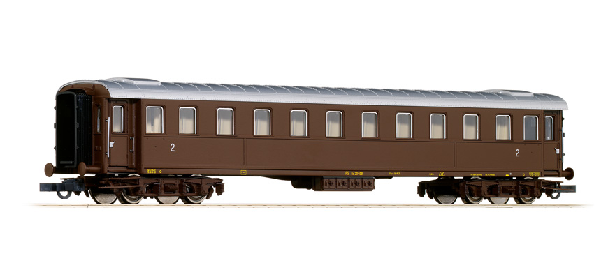Carrozza passeggeri di 2a classe, FS