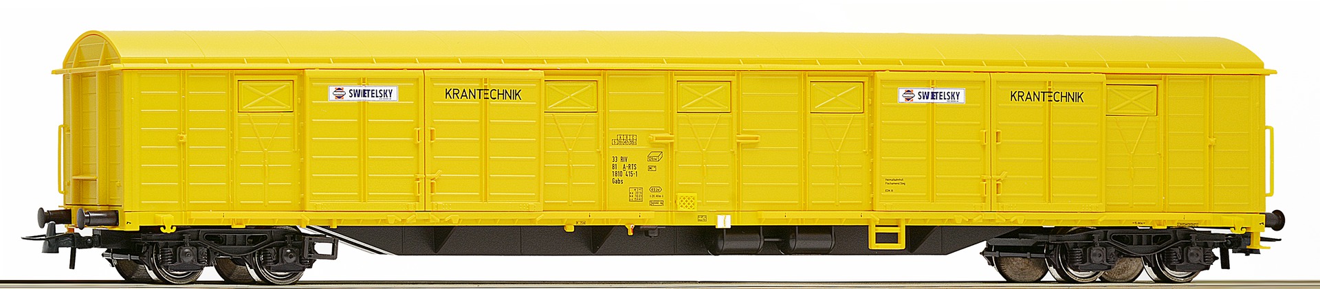 Carro merci chiuso Swietelsky Krantechnik