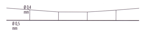 Catenaria 380 mm  5 pezzi