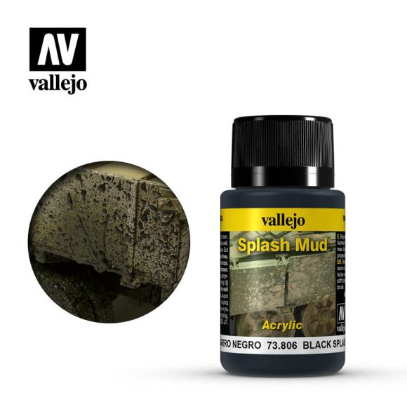 Schizzi di fango Nero 40ml