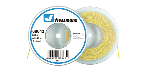 cavo 25 m, 0,14 mm, giallo