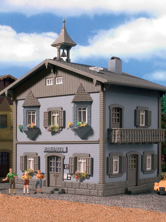 Casa con vetrate