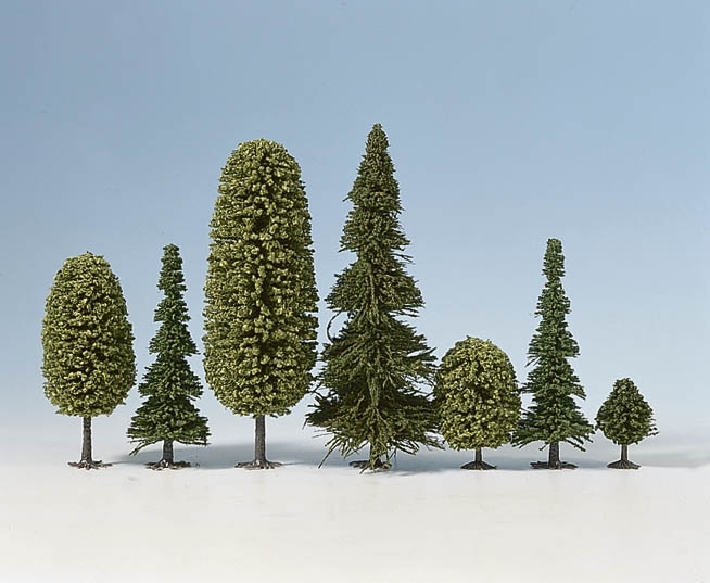 10 alberi misti Scala H0