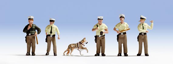 POLIZIOTTI C/CANE N