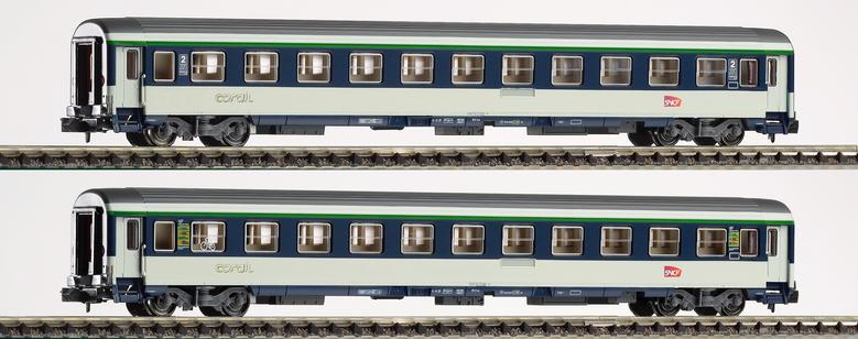 2 carrozze 2/2classe Service N