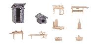 Vedi Scheda Faller 180449 - accessori campagna Faller - Scala  H0 