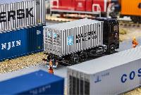 Vedi Scheda Faller 180823 - Container MAERSK SEALAND da 20 Faller - Scala  H0 