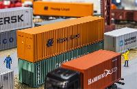 Vedi Scheda Faller 180841 - 40  Hi-Cube Container Hapag Lloyd Faller - Scala  H0 