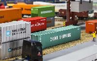 Vedi Scheda Faller 180844 - Container CHINA SHIPPING da 40 Faller - Scala  H0 