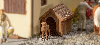 Vedi Scheda Faller 180939 - Cuccia con cane Faller - Scala  H0 