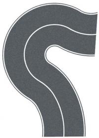 Vedi Scheda Noch 60704 - Strada adesiva curva Noch - Scala  H0 