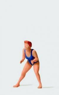 Vedi Scheda Preiser 28065 - GIOCATRICE BEACH-VOLLEY Preiser - Scala  H0 