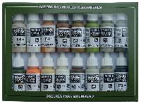 Vedi Scheda Vallejo 70141 - Set 16 colori terra Vallejo - Scala  H0 TT N Z 