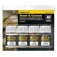 Vedi Scheda Vallejo 73192 - Set Pigmenti Pietra e Cemento Vallejo - Scala  H0 N TT Z 