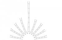 Vedi Scheda Viessmann 4134 - H0 filo catenaria 140,0 mm-5 Pz. Viessmann - Scala  H0 