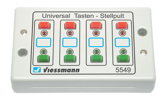scatola di com. univ. a pulsanti + retroazione
