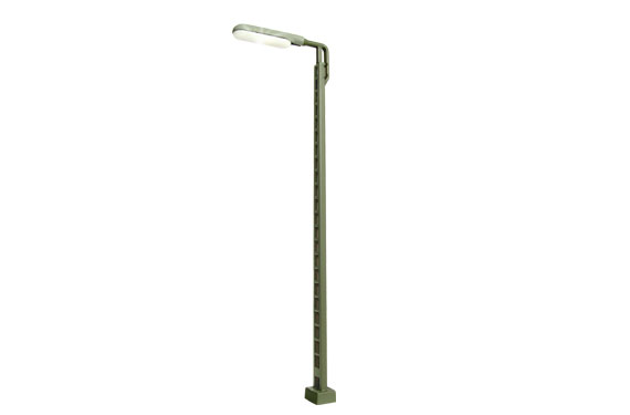 H0 lampione stazione Wallau con Led
