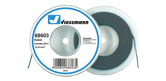 cavo 25 m, 0,14 mm, nero