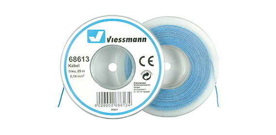 cavo 25 m, 0,14 mm, blu