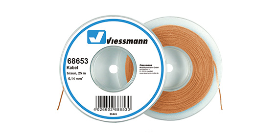 cavo 25 m, 0,14 mm, marrone