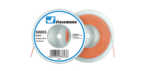 cavo 25 m, 0,14 mm, arancione