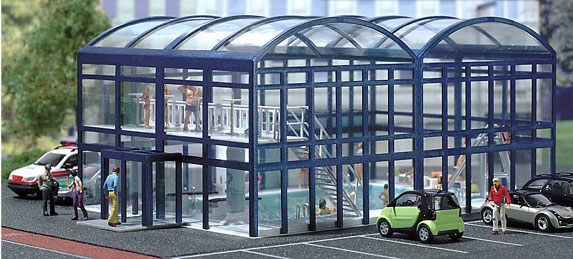 Modellismo Ferroviario Plastico Piscina scala H0