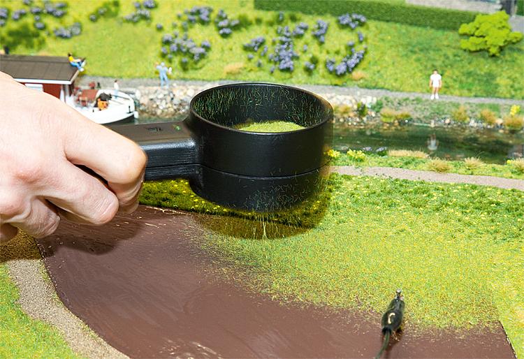 Modellismo Ferroviario Noch Gras-Master - Faller Gras fix - diffusore per erba